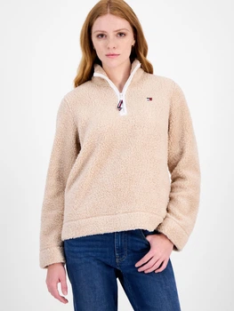 Світшот утеплений жіночий Tommy Hilfiger 346824987 2XL Бежевий (1159864212)