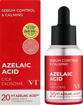 Азелаиновая ампула для лица VT Cosmetics A1 Calming Ampoule с экзосомами 30 мл (8803463010478)