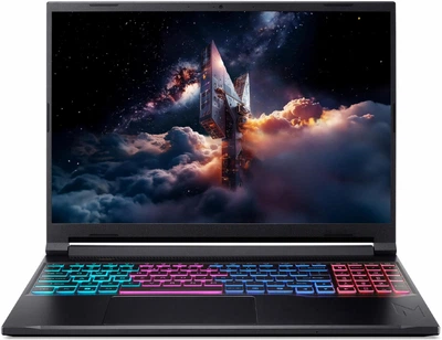Ноутбук Acer Nitro V 16S (NH.QXFEL.001), AMD Ryzen AI 7 350 / 16" / RAM 16 ГБ DDR5 / SSD 1 ТБ / RTX 5060 / Windows 11 Home / Чорний