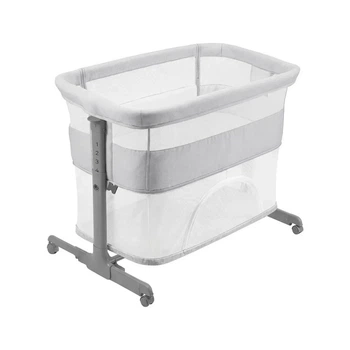 Детская приставная кроватка 3 в 1 "Picto" Carrello CRL-16506 Tao Grey, Серый