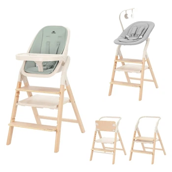 Стілець для годування та шезлонг 3 в 1 "Ergo" Carrello CRL-16701 Elora Green, до 110 кг