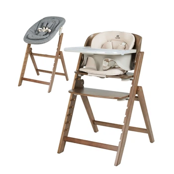 Стул для кормления и шезлонг 2 в 1 "Focus" Carrello CRL-16801 Croissant Beige, до 130 кг