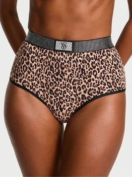 Трусики сліпи жіночі бавовняні Victoria's Secret 493012129 M Коричневі (1159863848)