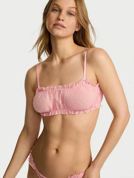 Бюстгальтер без косточек Victoria's Secret 226975332 S Розовый (1159864371)