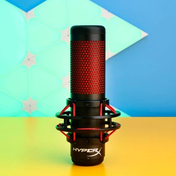 Микрофон HyperX QuadCast (HX-MICQC-BK/4P5P6AA) Б/У [167569]