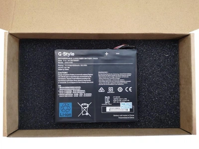 Аккумулятор для ноутбука Gigabyte Getac G-Style 27S00-GK400-G20S, 541387490001, GAG-K40 4000mah 60.8Wh