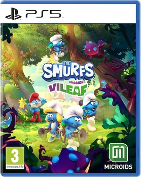 Гра The Smurfs: Mission Vileaf для PS5 (Blu-ray диск) - Б/У