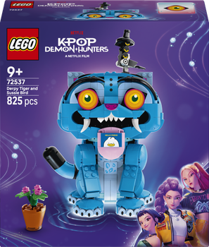 Zestaw klocków LEGO KPop Demon Hunters Tygrys Derpy i Sroka Sussie 825 elementów (72537)