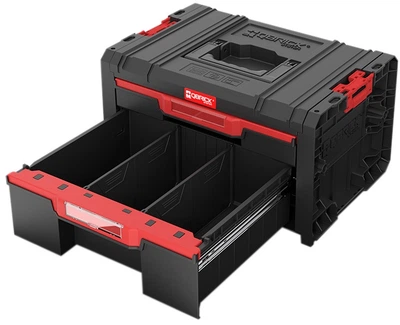 Ящик для інструментів Qbrick System Prime Drawer 2 Toolbox Basic IP66 542 x 335 x 369 мм Чорний (SKRQPRIMD2BCZAPG003)