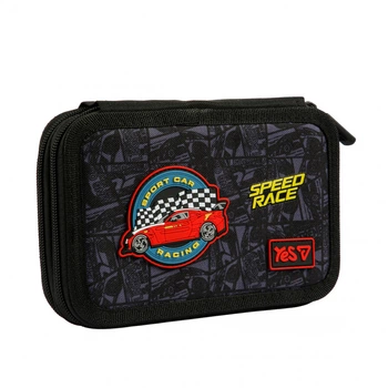Пенал твердый Yes двойной Drift King HP-01, для мальчика