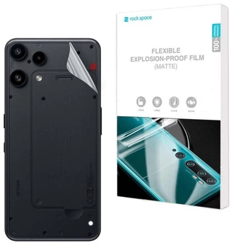 Антибликовая пленка на заднюю панель RockSpace Explosion-Proof Matte для Nothing Phone (3a) Lite