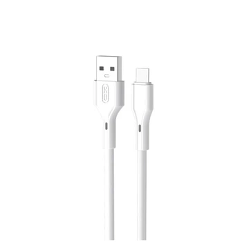 Кабель XO NB230 USB-A to USB Type-C 3 А, 1 м, білий