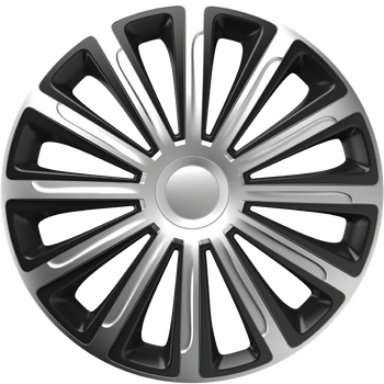 Колпаки Elegant 16 Trend Silver&Black 102902