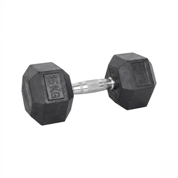 Гантель шестигранна inSPORTline Hexsteel 15 кг