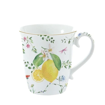 Чашка для чаю Easy Life Fleurs Et Citrons 275 мл (R1171#FCIT)