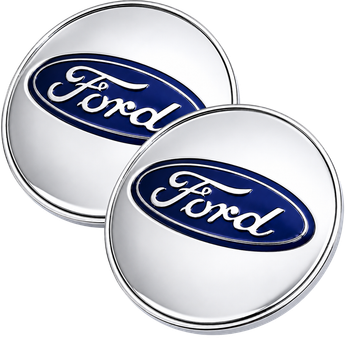 Комплект автомобильных колпаков (заглушек) на литые диски Ford T60 60/57 мм 2 шт (RCS-T60)