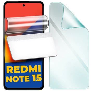 Гидрогелевая защитная пленка H-GelPro Xiaomi Redmi Note 15 (4G/5G) (44713)