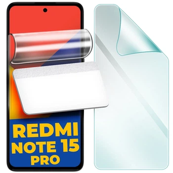 Гидрогелевая защитная пленка H-GelPro Xiaomi Redmi Note 15 Pro 4G (44714)
