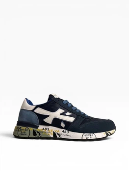 Мужские кроссовки повседневные Premiata Mick VAR.1280E Blue 43 (27,5 см) Синий