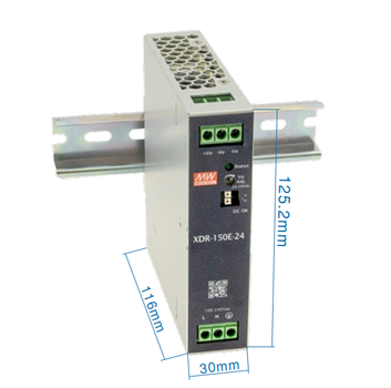 Блок питания Mean Well на DIN-рейку 150W DC24V (XDR-150E-24)