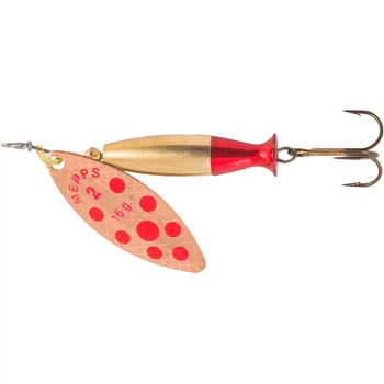 Блесна Mepps Aglia Long Heavy №2 16g Copper red/OR red dots