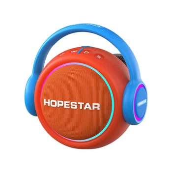 Колонка HOPESTAR S20 RGB с 2-мя микрофонами 30W, 3600mAh (21,0*20,0*11,0 см) Оранжевый 65855-2