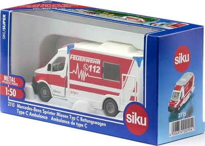 Karetka pogotowia Siku Ambulance Mercedes (4006874021154)