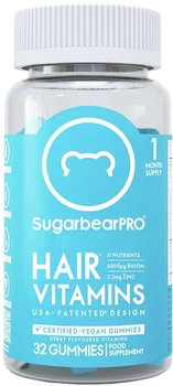 Дієтична добавка SugarbearPRO Hair Vitamins 32 желейки (850000320215)