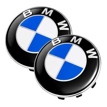 Комплект автомобильных колпаков (заглушек) на литые диски BMW Original 686109201/685083401/685714901/10338410 56/56 мм 2 шт