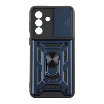 Чохол накладка Guard Shield Armor з кільцем для Samsung Galaxy A37 5G Dark Blue