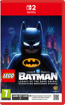 Игра Nintendo Switch 2 LEGO Batman: Legacy of the Dark Knight (Наследие Темного рыцаря) (Game-Key Card) (5051895419724)