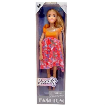 Лялька вагітна Fashion Beauty 29 см Помаранчева