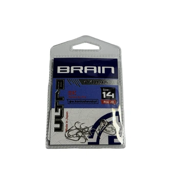 Крючок Brain Ultra Akinak #14 (20шт/уп),1858.52.52