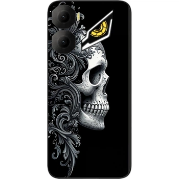 Силиконовый чехол бампер SMTT для ZTE Nubia Neo 3 5G с картинкой Узор Тьмы