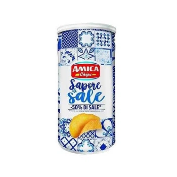 Чипсы Amica Chips Sapore di sale 50% соли 325 г
