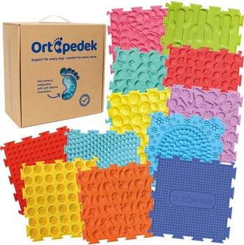 Сенсорные коврики Askato Ortopedek 12 элементов (128948)