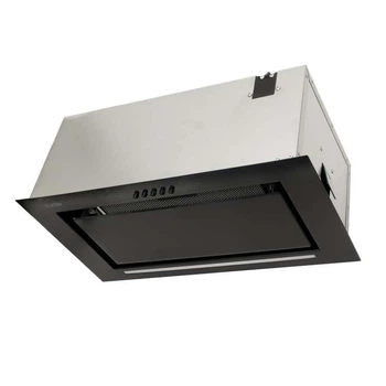 Вытяжка Ventolux Punto 52 BKG (800) PB, 520 мм, 3 скорости, черная(TO_00-00005959)