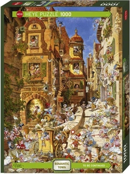 Puzzle Heye Romantyczne miasto Dzień 1000 elementów 29874 (4001689298746)