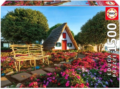 Puzzle Educa Santana Madera Portugalia 1500 elementów 112804 (8412668199385)