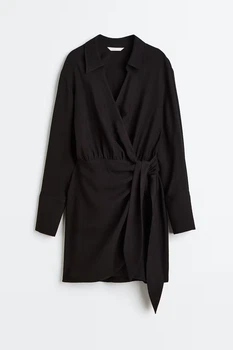 Сукня з віскози H&M 1145264002c63 S чорна (100011435)