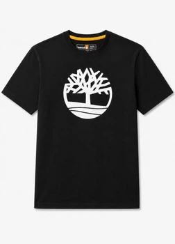 Футболка из хлопка Timberland a27j8p47 XL черная (100011977)