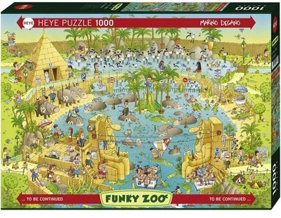 Пазл Heye Funky Zoo 1000 елементів FTJP033 (4001689296933)