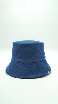 Панама джинсова Bucket Hat Piercing Fortune 56 Синій