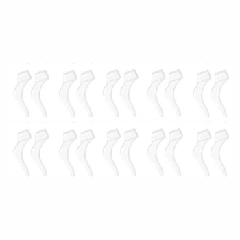 Силіконові завушники-фіксатори для окулярів EarHooks, 20 штук, прозорі