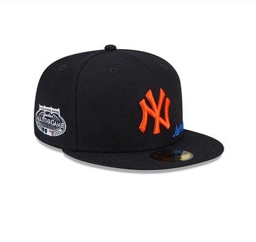 Бейсболка New Era New York All Star Game, чорна з вишивкою, повсякденна
