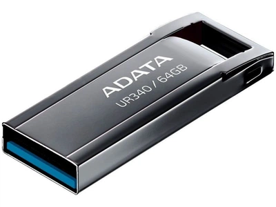 USB флеш накопичувач ADATA 64 GB UR340 USB 3.2 Black (AROY-UR340-64GBK)