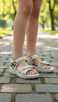 Босоніжки для дівчинки BI&KI арт. 60075D 36 серый