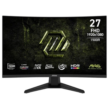 Монитор MSI 27" MAG 275CF-X24 2xHDMI, DP, Audio, VA, 240Hz, 0.5ms, sRGB 111%, CURVED, AdaptiveSync