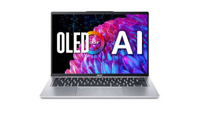 Ноутбук Acer Swift Go 14 SFG14-73-58EP Silver 14" OLED 2880x1800 90 Гц / Intel Core Ultra 5 125H / Intel Arc Graphics / RAM 8 ГБ / LPDDR5 / SSD 512 ГБ / Windows 11 Home / 1.3 кг (NX.KSGAA.002)