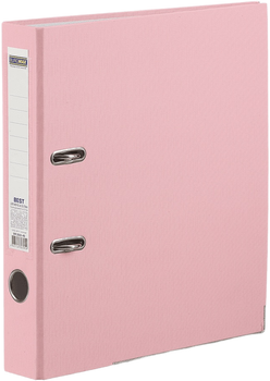 Папка-реєстратор Buromax А4 Best Pastel 50 мм Одностороння Рожева (BM.3022-43c)